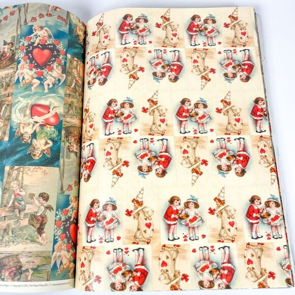Pepin Vintage Style Hearts Gift & Creative Paper Volume 19 12 sheets - Picture 8 of 14